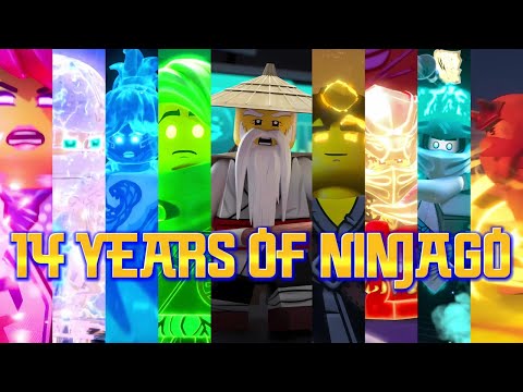 14 Years of Ninjago! | LEGO Ninjago Crystalized Whip Music Video