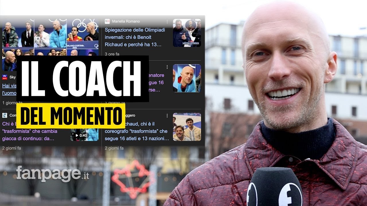 Benoit Richaud, l’allenatore dei cambi giacca alle Olimpiadi: “Sui social ricevo minacce di morte”
