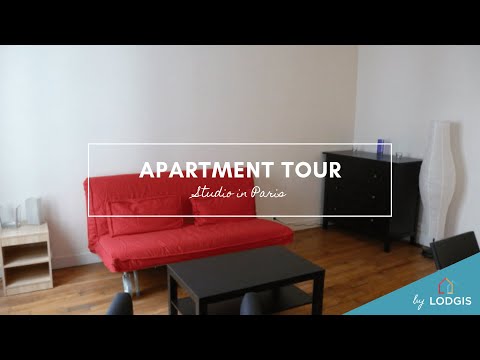 Apartment Tour // Furnished  30m2 in Paris – Ref : 10510538