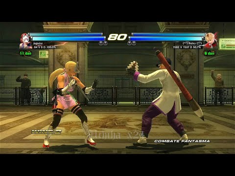 215_5 Kunimitsu y Yoshimitsu vs Leo y Lili Ryona - Tekken Tag 2 ( Anakin-x24 ) PS3 OffLine v1