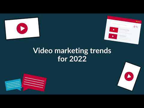 Video Marketing Trends for 2022