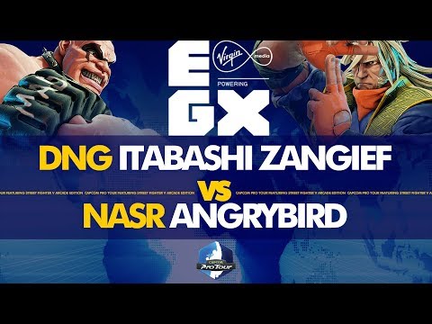 DNG Itabashi Zangief (Abigail) vs NASR Angrybird (Zeku) - EGX 2019 Top 8 - CPT 2019