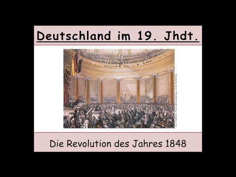 The German Revolution of 1848 (March Revolution | Paulskirche Constitution)