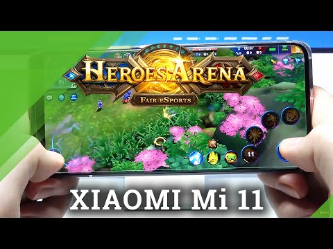 Test Game Heroes Arena on Xiaomi Mi 11 | Snapdragon 888 | 8 GB RAM | Gameplay - FPS Check
