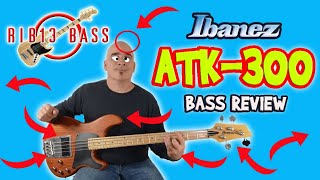 Video thumbnail for Rib13 Bass  - Ibanez ATK-300 Bass Review (Is It A Stingray KILLER ?) by Rib13 Bass