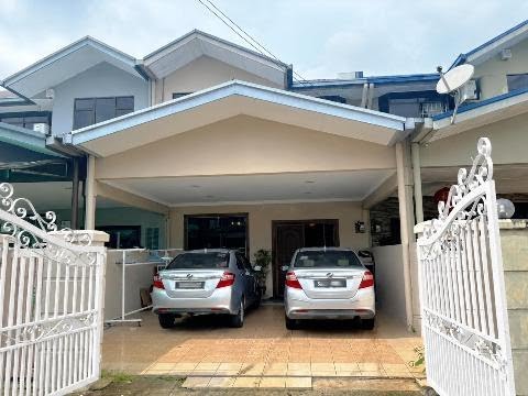 2-Storey Terrace House for Rent, 4 Rooms 3 Bath, Furnished, 2,544 Sqft, Taman Hungab, Noosob, Penampang, Kota Kinabalu, Sabah video