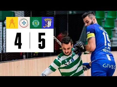 Highlights Sporting CP vs OC Barcelos (I Divisão Hóquei Patins 2019/20)
