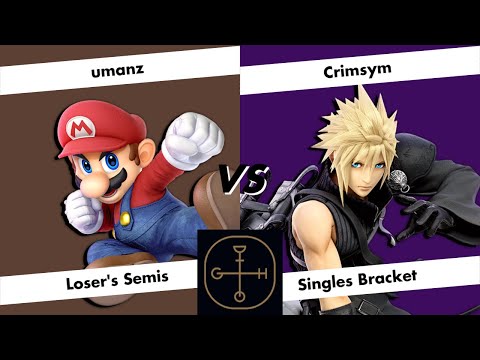 GSS1 #64 - Loser's Semis - MWA | umanz (Mario) vs Crimsym (Cloud)