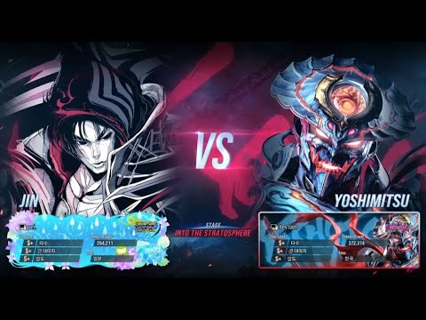 pei (jin) VS eyemusician (yoshimitsu) - Tekken 8 Rank Match