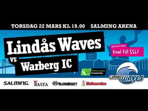 SSL Kval: Lindås IBK vs Warberg IC 1:2 - Highlights