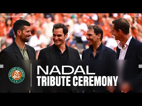 Rafael Nadal tribute ceremony | Roland-Garros 2025