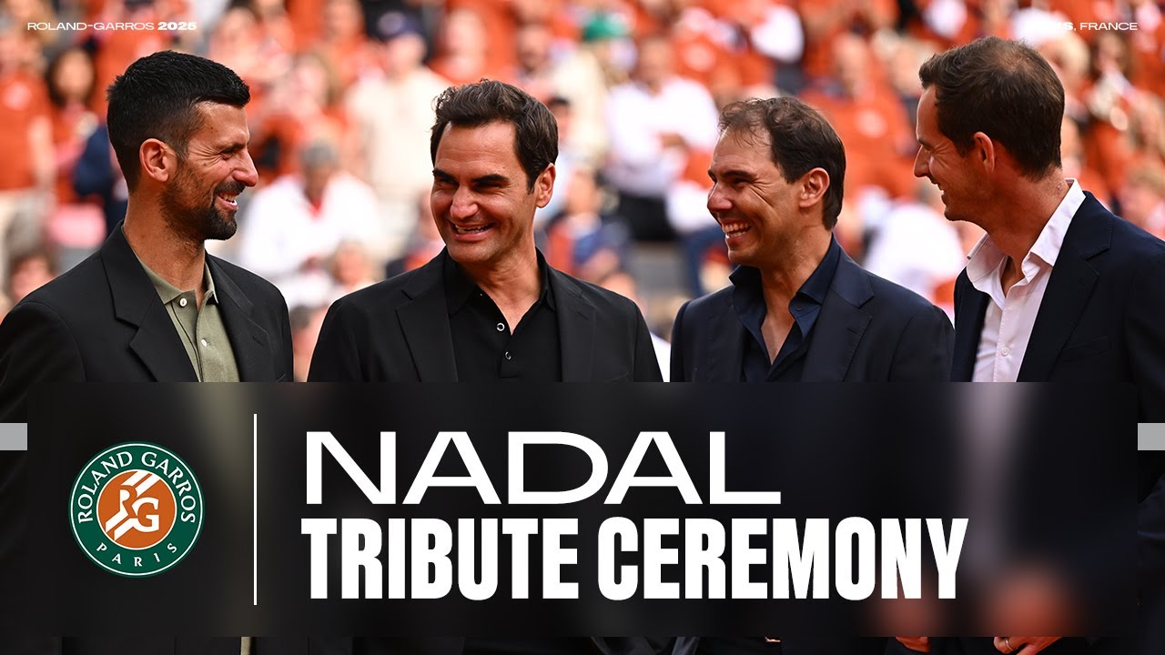 Rafael Nadal tribute ceremony | Roland-Garros 2025