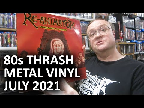 METAL VINYL 80s THRASH Record Update - July 2021 (Thrash Metal / Speed Metal / Heavy Metal)
