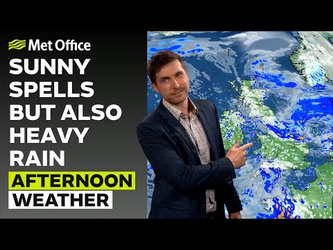 24/10/23 – Predominantly Unsettled – Afternoon Weather Forecast UK – Met Office Weather