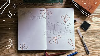 prepariamo insieme giugno sul bullet journal ✨