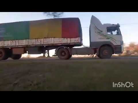 CAMIONES EN RP1 , SAN FRANCISCO , CORDOBA , ARGENTINA , VIDEO 298