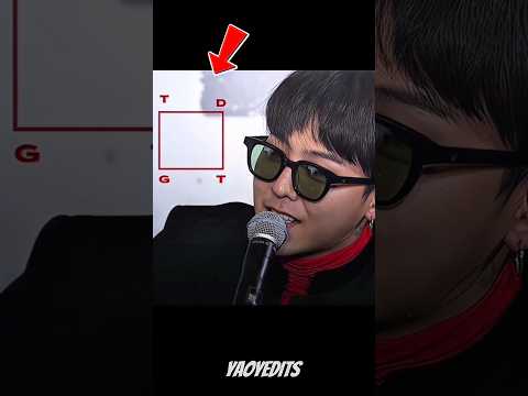 Gdragon Can See The Future? 😅 #shorts #gd