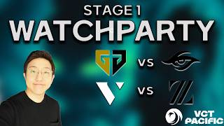 GEN vs TS, VL vs ZETA | VCT PACIFIC REDEMPTION DAY #vctwatchparty | !pickem !discord !podcast