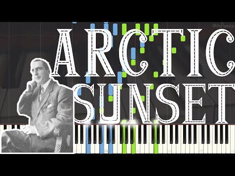 Arctic Sunset Piano Video
