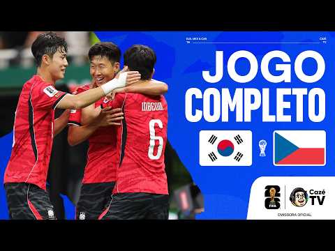 JOGO COMPLETO: COREIA DO SUL X TCHÉQUIA | COPA DO MUNDO FIFA™ 2026 | 1ª RODADA | FASE DE GRUPOS