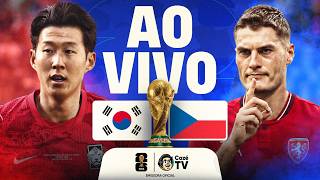 AO VIVO: COREIA DO SUL X REPÚBLICA TCHECA | COPA DO MUNDO FIFA™ 2026 | 1ª RODADA | FASE DE GRUPOS