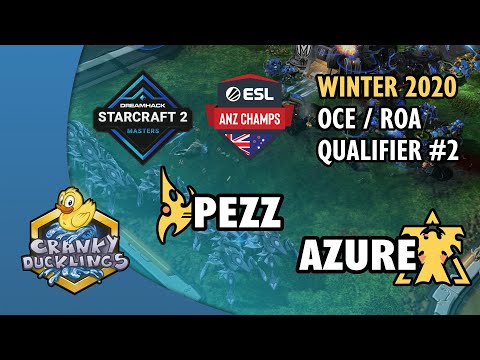 Pezz vs Azure - PvT | DH Masters: Winter OCE/RoA - ANZ Champs Q2 | SC2 Tournament