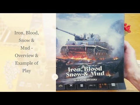 Iron, Blood, Snow & Mud - Overview & Example of Play- Diagonal Move