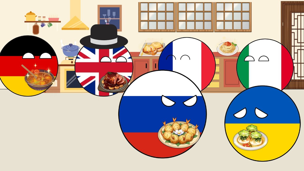 “Cooking Club” | CountryballsAnimated S2E2