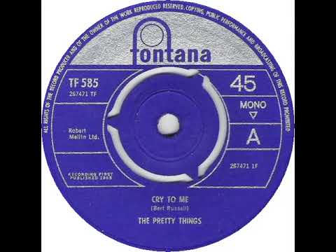 UK New Entry 1965 (173) The Pretty Things - Cry To Me
