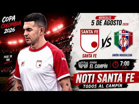 🔴 Repetto mueve sus fichas: Santa Fe anunció los convocados para la Copa Colombia
