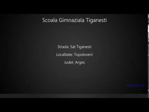 Scoala Gimnaziala Tiganesti Topoloveni