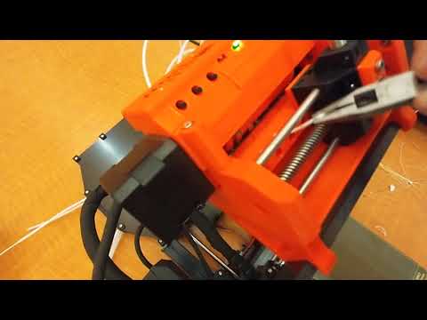 Unloading the Prusa MK3S MMU2S