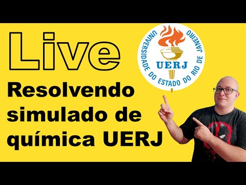 Reta final UERJ - Resolvendo o Simulado 1 de Química do PLANTÃO QUÍMICA +  MATERIAL GRATIS gratis