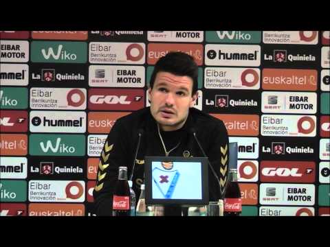 Rueda de prensa de Jon Errasti