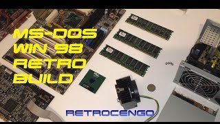 Stay tuned for Retro DOS Win98 PC build. Intel Pentium III 733MHz retro gaming pc😉😉