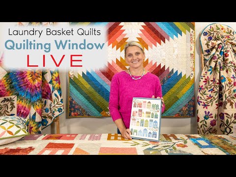 Edyta's Favorite RAINBOW Quilts! Quilting Window LIVE - Apr 8, 2021