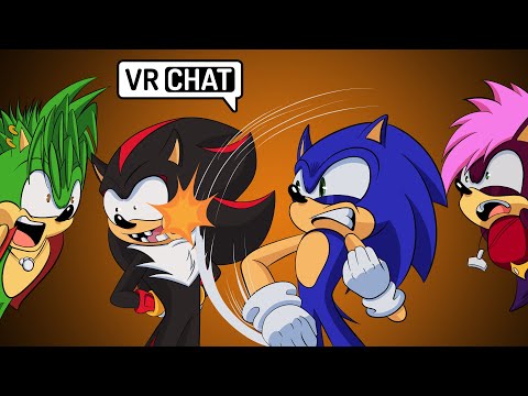 Tails.EXE Attacks Silver & Sonic! (VR Chat) 