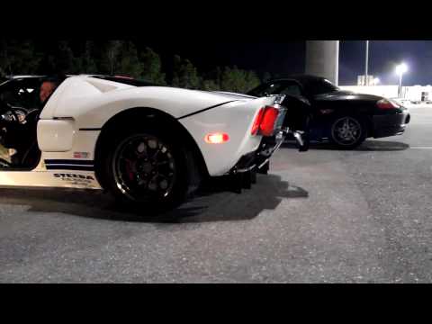 1500+hp Ford GT at PBIR Super Car Experience, massive exhaust flames