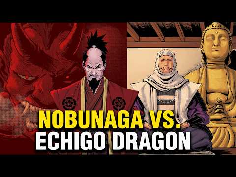 The Duel between Nobunaga and the “Dragon of Echigo” (Uesugi Kenshin) - Ep 12 - Saga of Oda Nobunaga