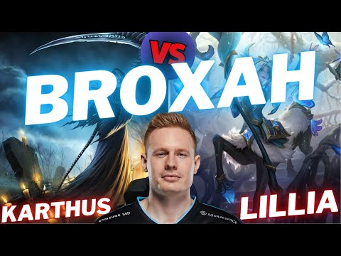 BROXAH | KARTHUS VS LILLIA | JNG GAMEPLAY | Patch 15.3 / Season 15 | #LeagueofLegends