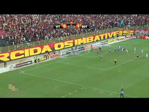 Gols Vitória-BA 1 x 2 Botafogo - Brasileirão 2015 Série B