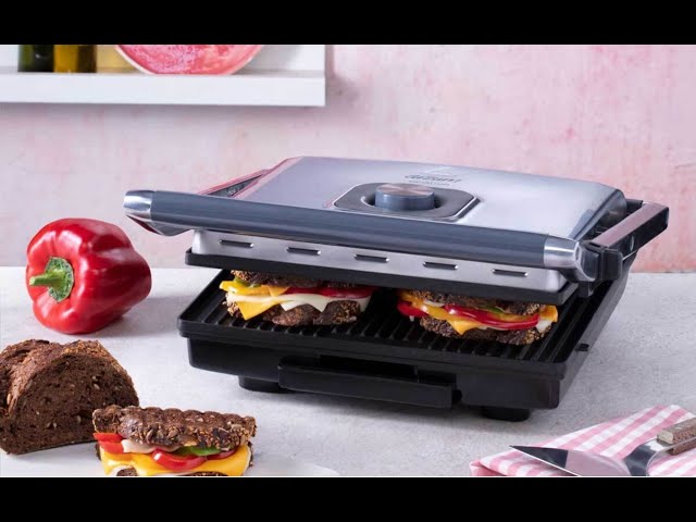 Vídeo relacionado con Arzum METALIUM GRILL AND TOST MACHINE, RED AR2022 ARZUM METALIUM