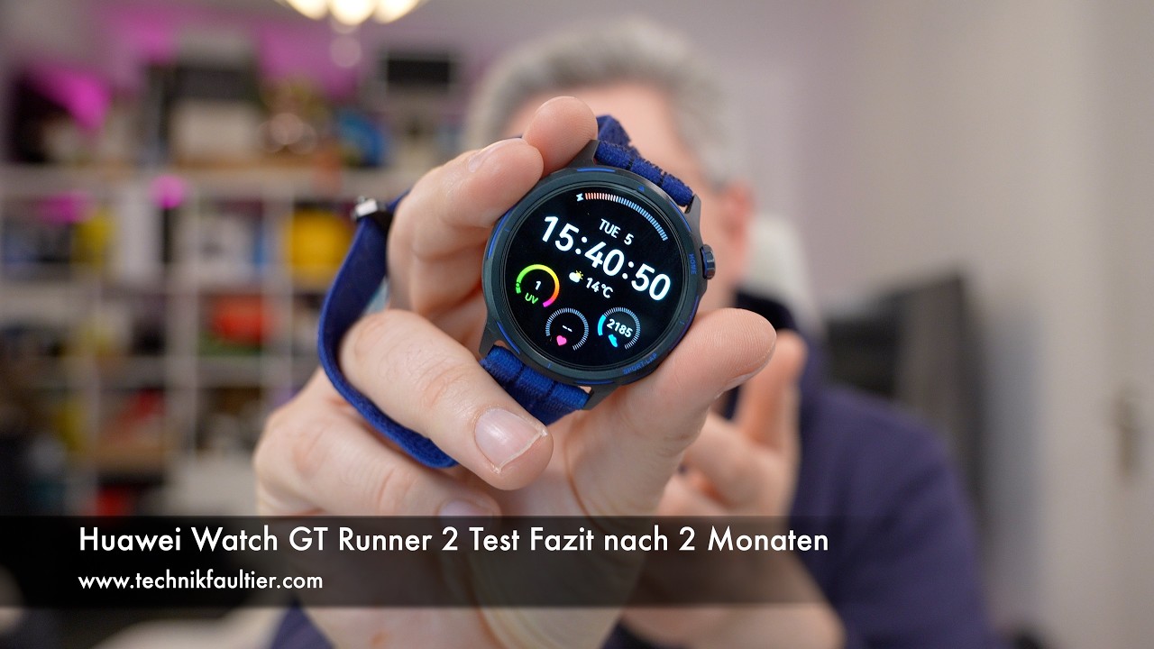 Huawei Watch GT Runner 2 Test Fazit nach 2 Monaten