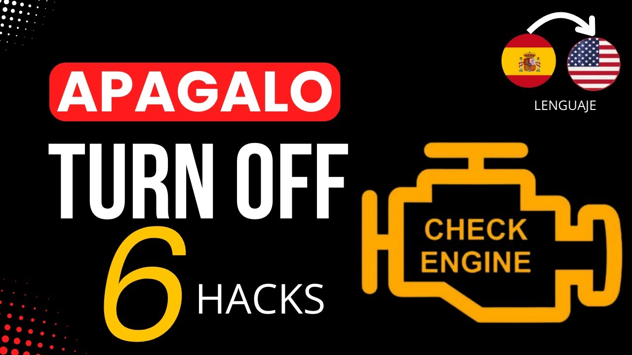 turn off Check engine without scanner 2024