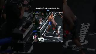 SupaHotFire knocked out ray j #ufc #boxing #boxinglife #mma #rainbet #brandrisk