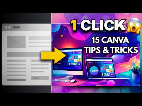 Design Anything in 1 Click — Canva Magic Studio (15 Hidden Tricks)