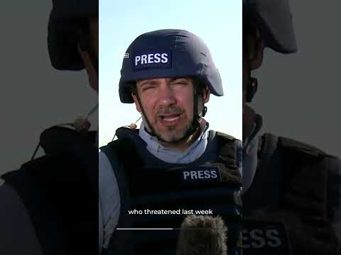 Al Jazeera reports from Beirut after Israeli attack | AJ #shorts