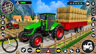 Heavy Tractor Trolley Cargo Simulator 3D - Farming Tractor Driver 2025 | #CMGaming #1079