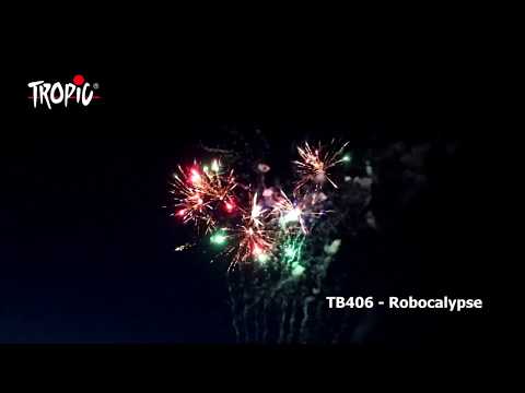 TB406 (152 shots) - TROPIC Fireworks, Fajerwerki, Feuerwerk, Vuurwerk, Feu d'artifice