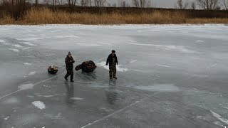 Зимняя рыбалка на цимлянском водохранилище 2018